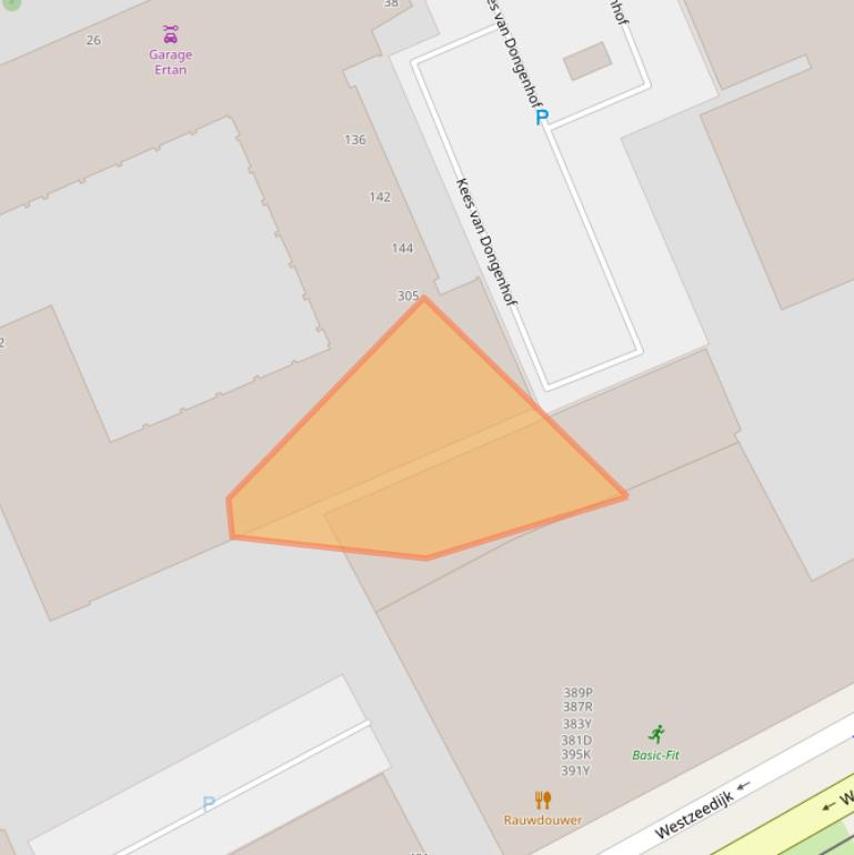 Kaart van postcodegebied 3024NH.