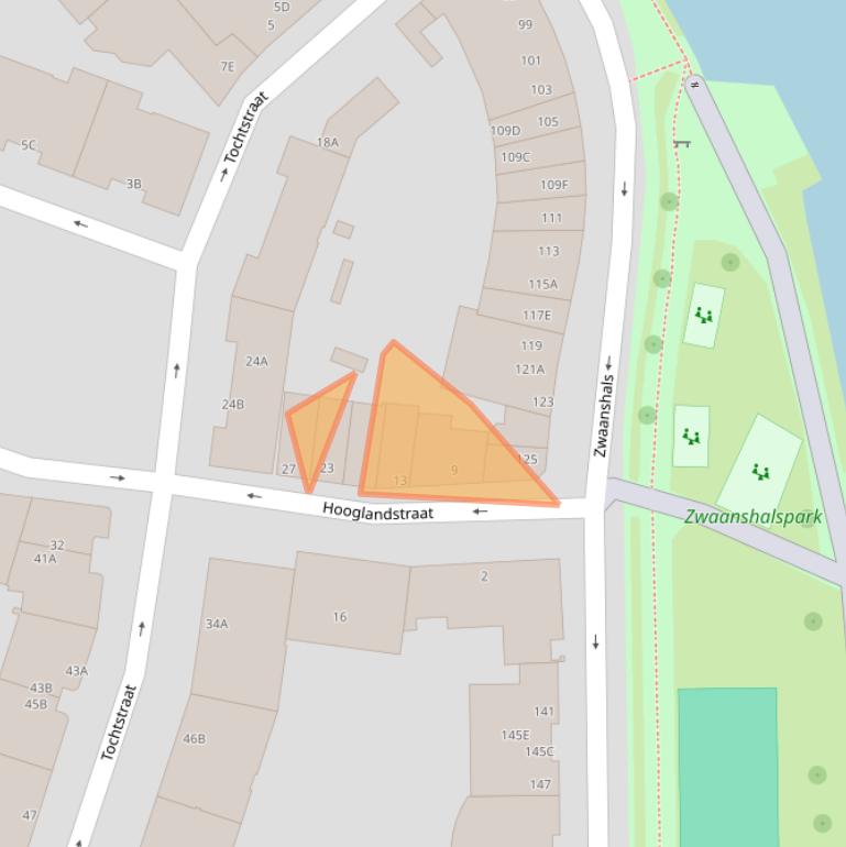 Kaart van postcodegebied 3036PA.