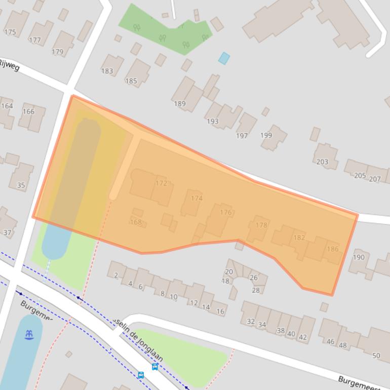 Kaart van postcodegebied 3042AT.