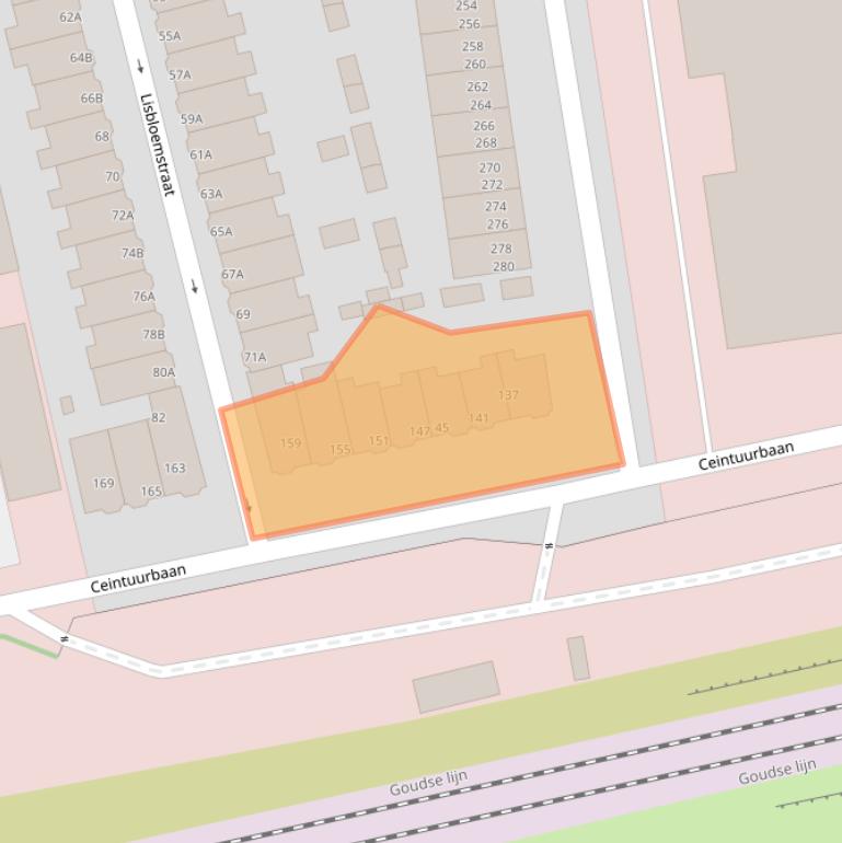 Kaart van postcodegebied 3051KB.