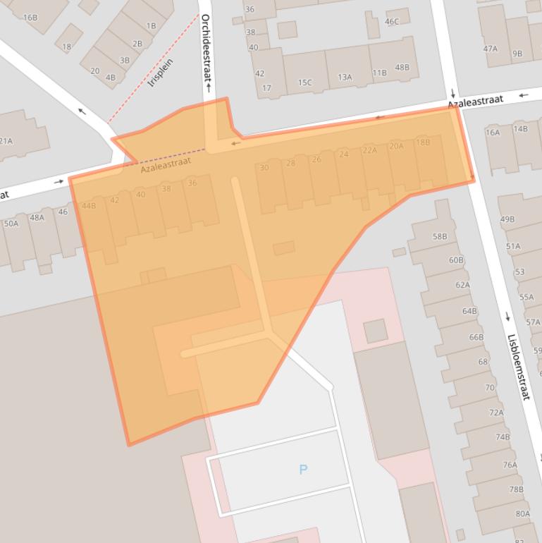 Kaart van postcodegebied 3051TG.