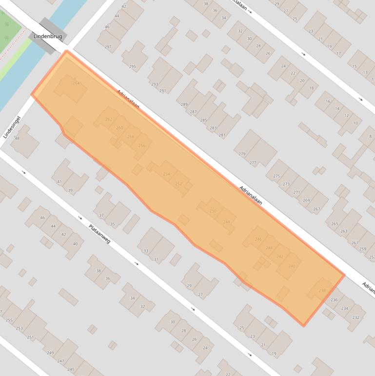 Kaart van postcodegebied 3053ZJ.