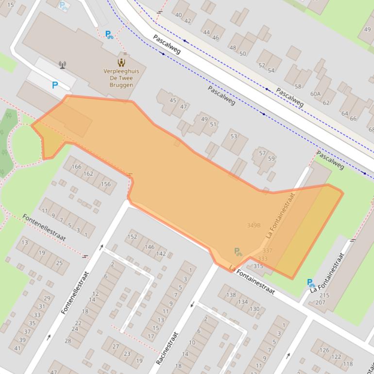 Kaart van postcodegebied 3076VM.