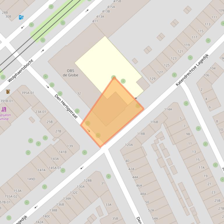 Kaart van postcodegebied 3081ZP.