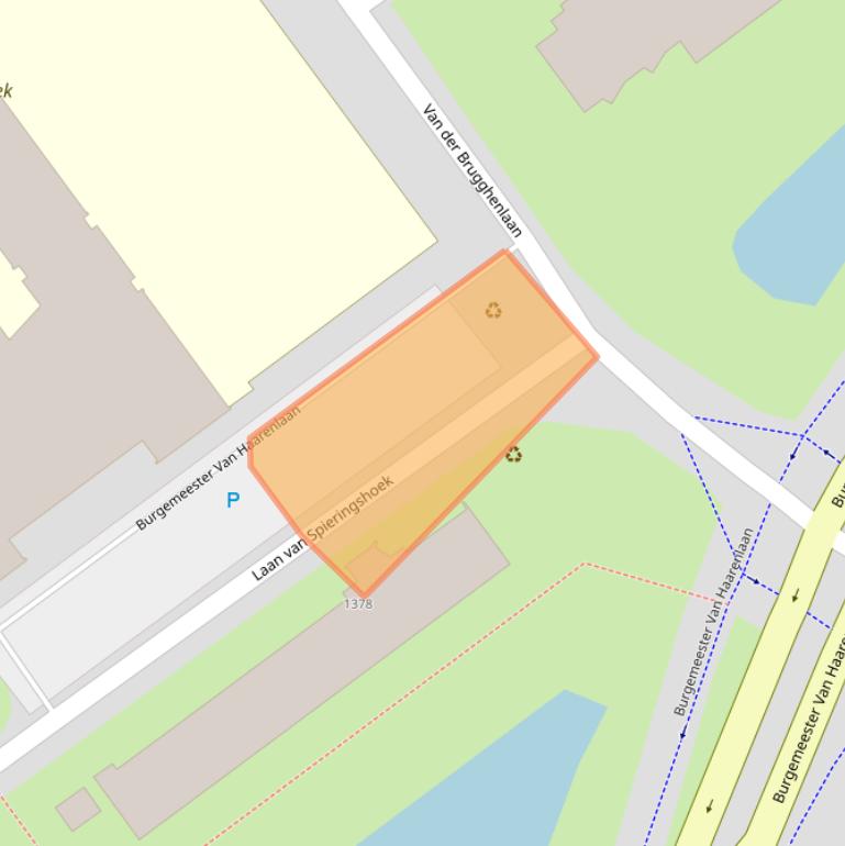 Kaart van postcodegebied 3118GN.