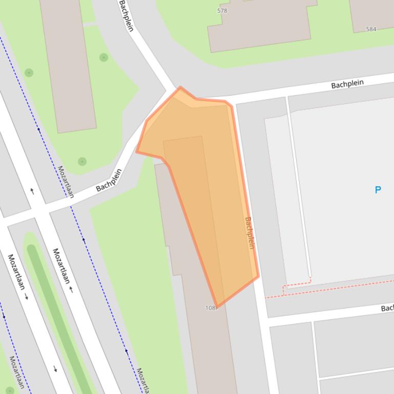 Kaart van postcodegebied 3122KB.