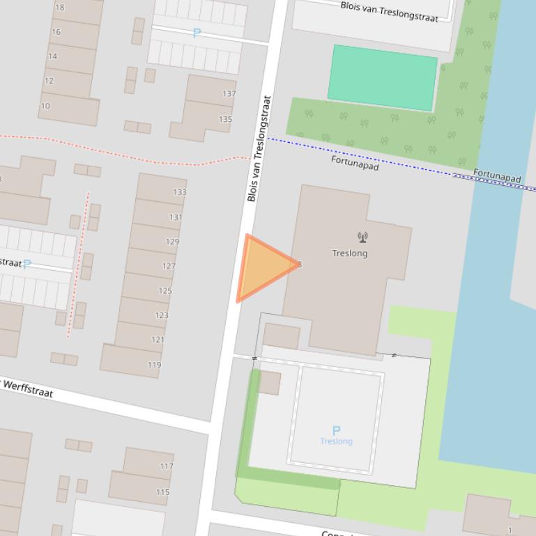 Kaart van postcodegebied 3132XG.