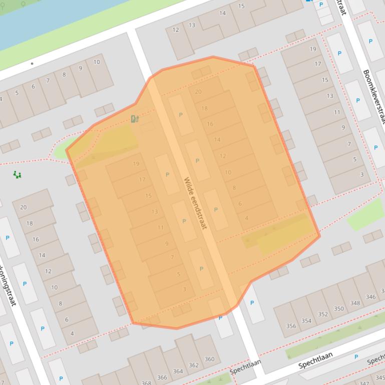 Kaart van postcodegebied 3136PV.