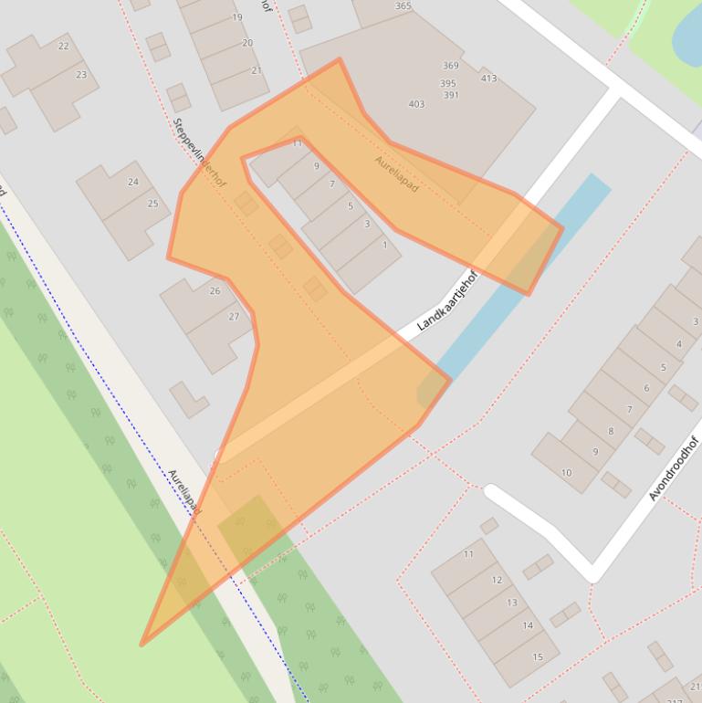 Kaart van postcodegebied 3192VK.