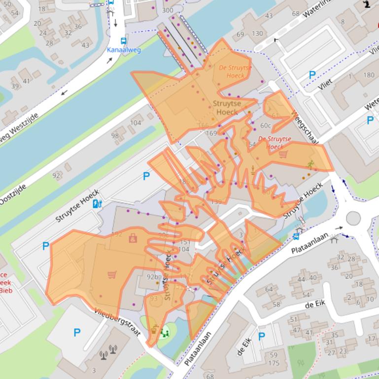 Kaart van postcodegebied 3224HA.