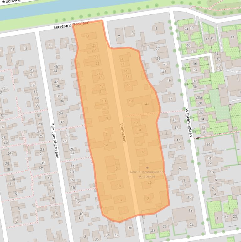 Kaart van postcodegebied 3247AE.