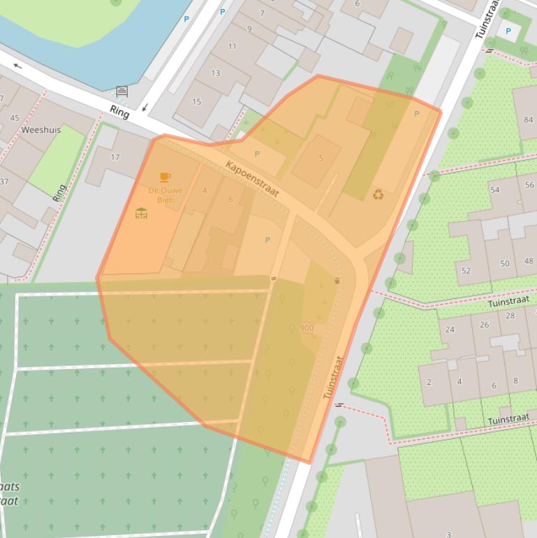 Kaart van postcodegebied 3247BG.