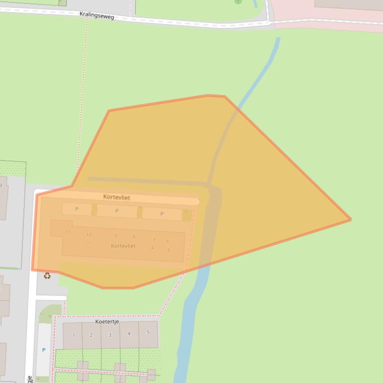 Kaart van postcodegebied 3247LV.