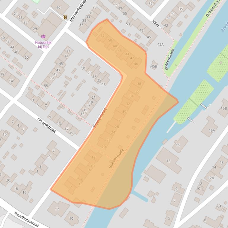 Kaart van postcodegebied 3299XP.