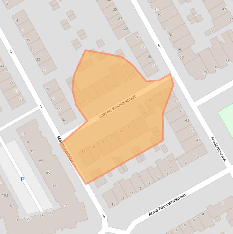 Kaart van postcodegebied 3314JT.