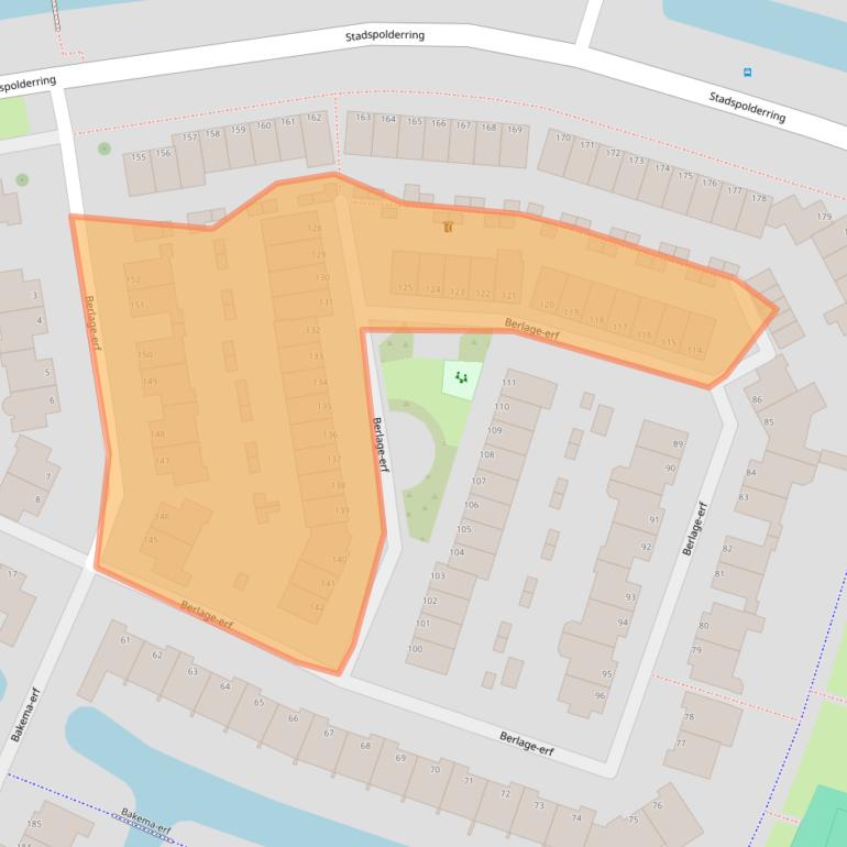 Kaart van postcodegebied 3315JL.