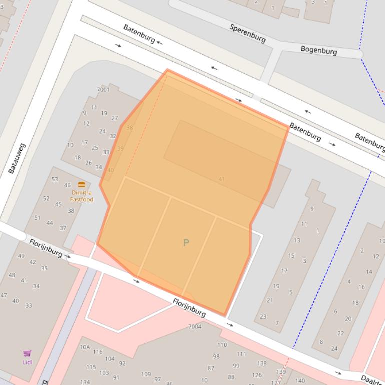 Kaart van postcodegebied 3437SR.