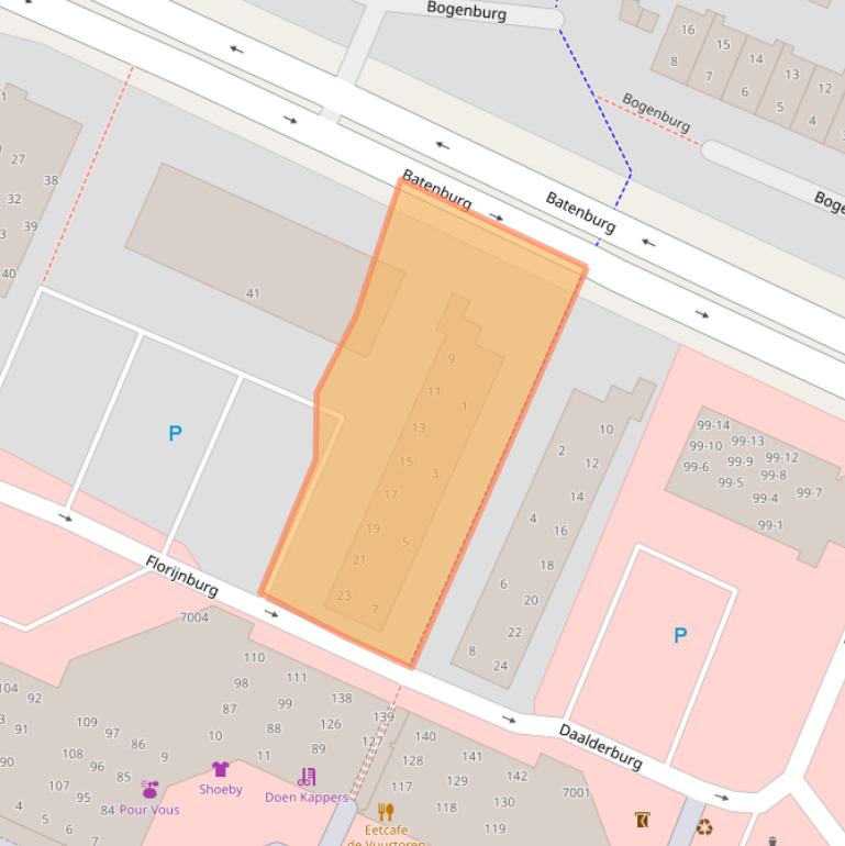 Kaart van postcodegebied 3437SV.