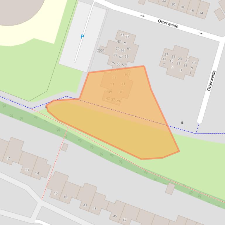 Kaart van postcodegebied 3437WD.