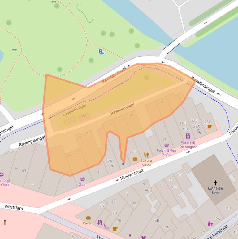 Kaart van postcodegebied 3441ES.