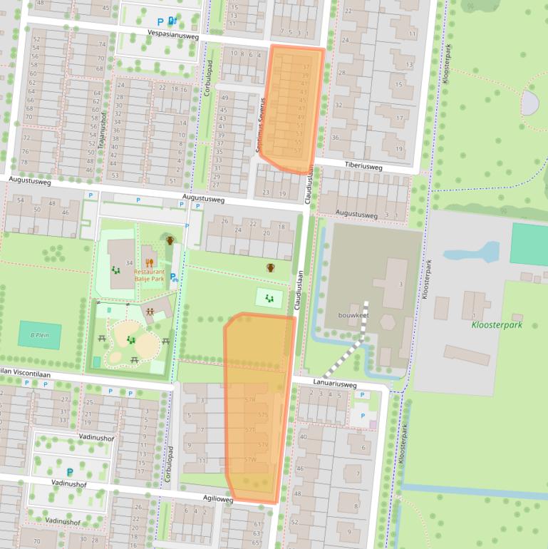 Kaart van postcodegebied 3453KK.