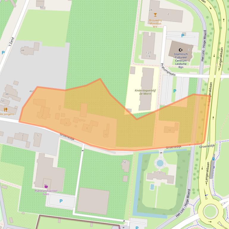 Kaart van postcodegebied 3454PC.