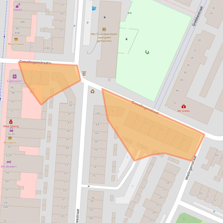 Kaart van postcodegebied 3522PP.
