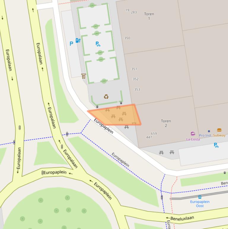 Kaart van postcodegebied 3526WJ.