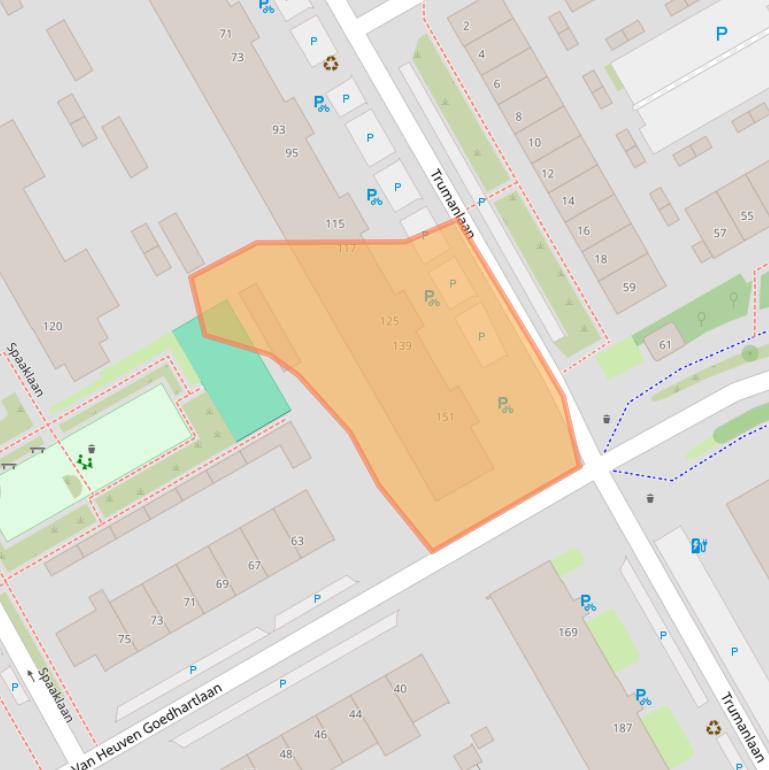 Kaart van postcodegebied 3527BD.