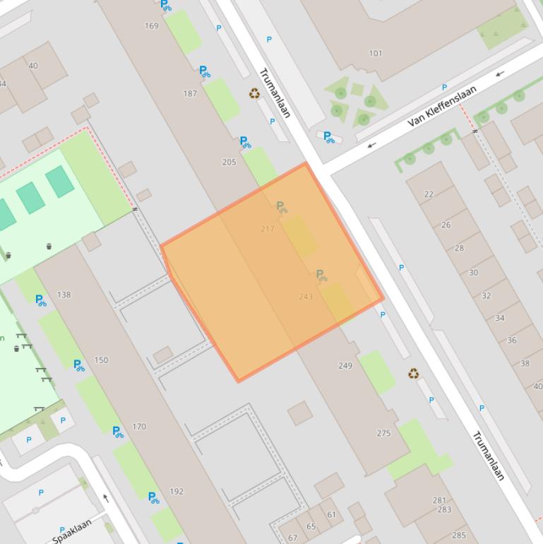 Kaart van postcodegebied 3527BG.