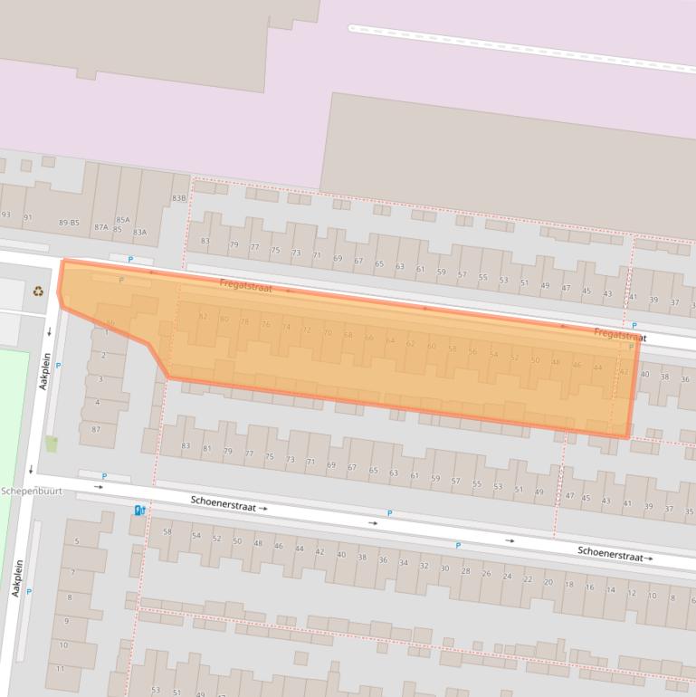 Kaart van postcodegebied 3534RG.