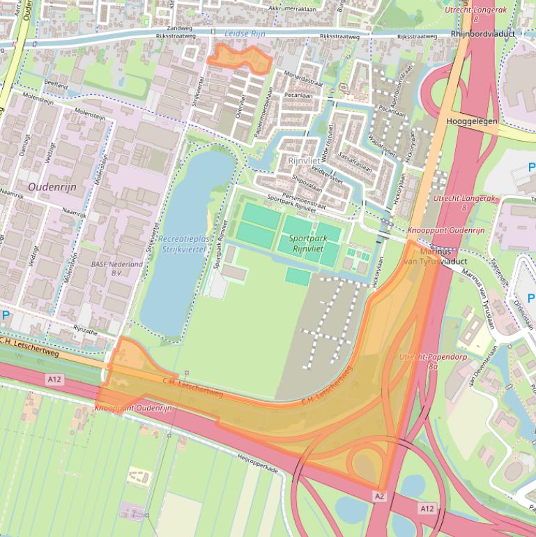 Kaart van postcodegebied 3545NJ.