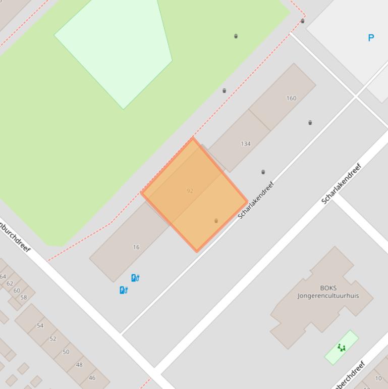 Kaart van postcodegebied 3562GC.