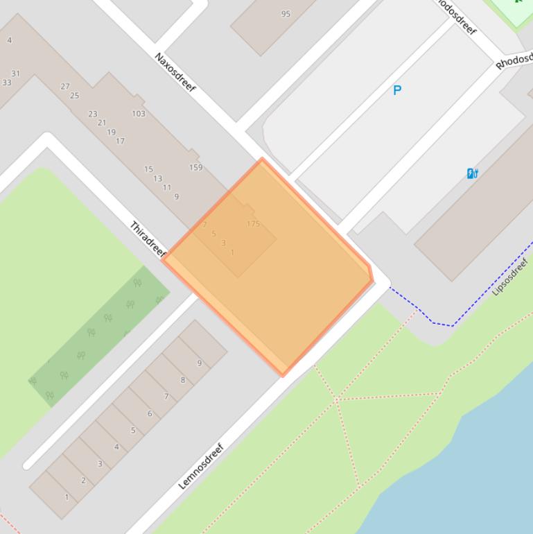 Kaart van postcodegebied 3562JG.