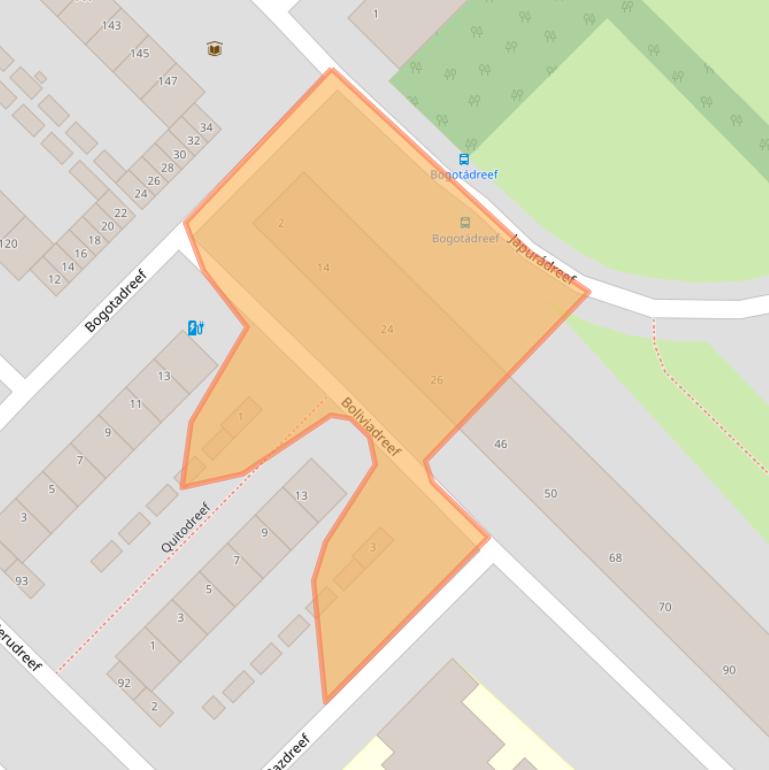 Kaart van postcodegebied 3563GL.