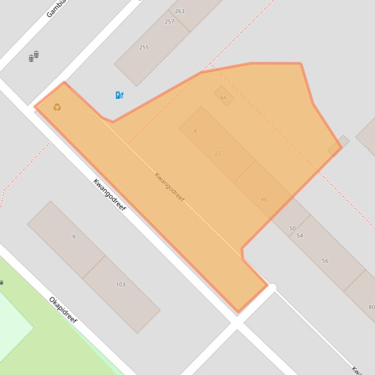 Kaart van postcodegebied 3564PE.