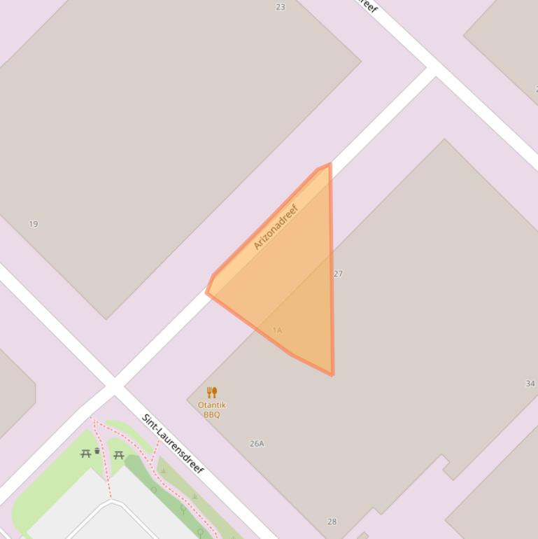 Kaart van postcodegebied 3565AT.