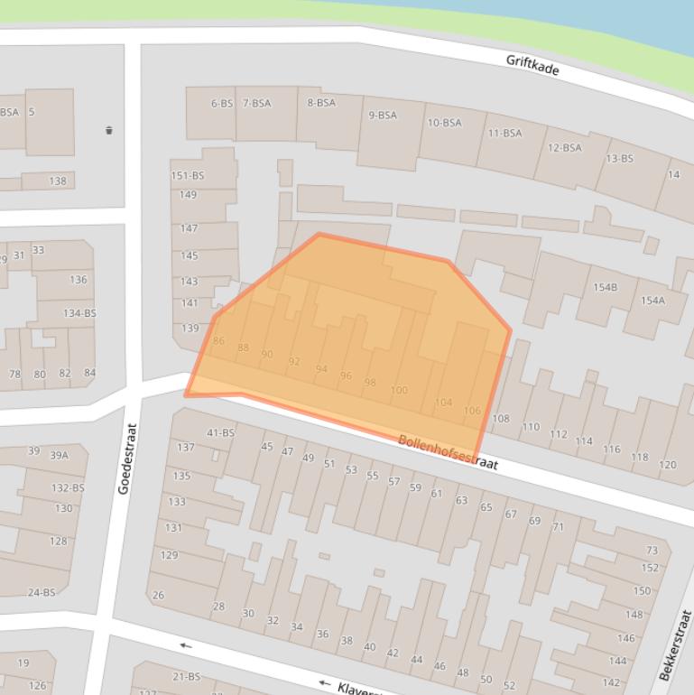 Kaart van postcodegebied 3572VR.