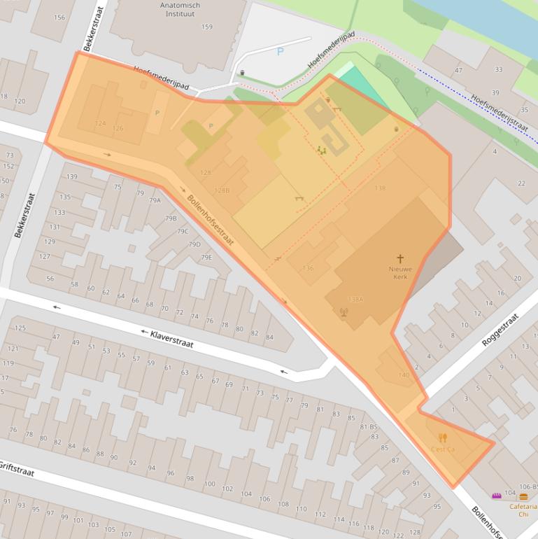 Kaart van postcodegebied 3572VT.