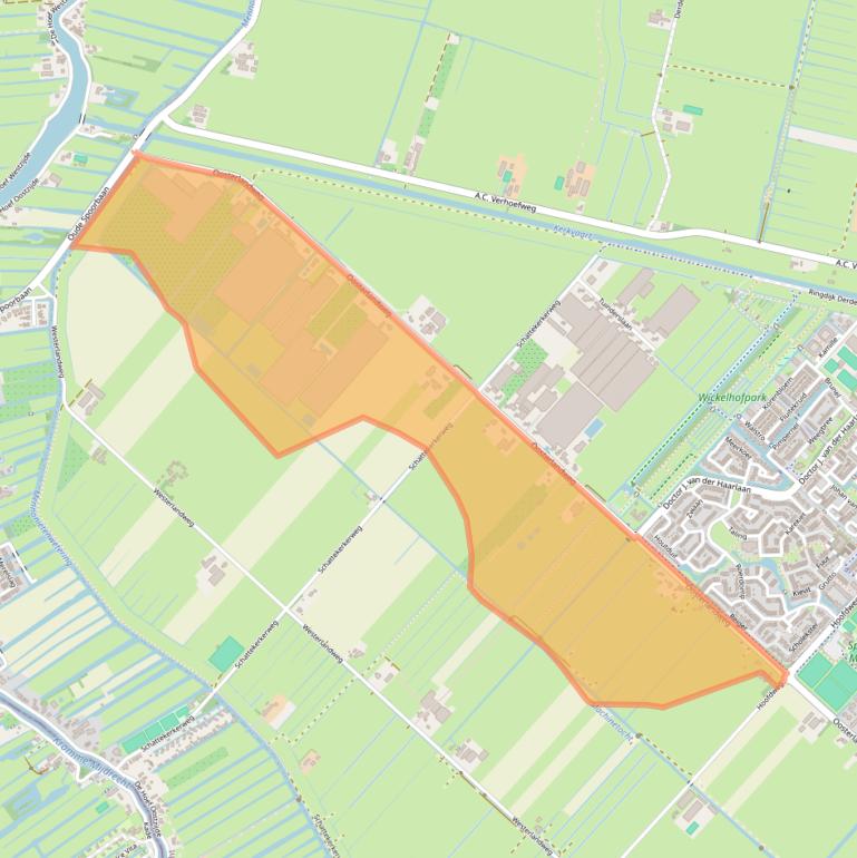 Kaart van postcodegebied 3641PV.