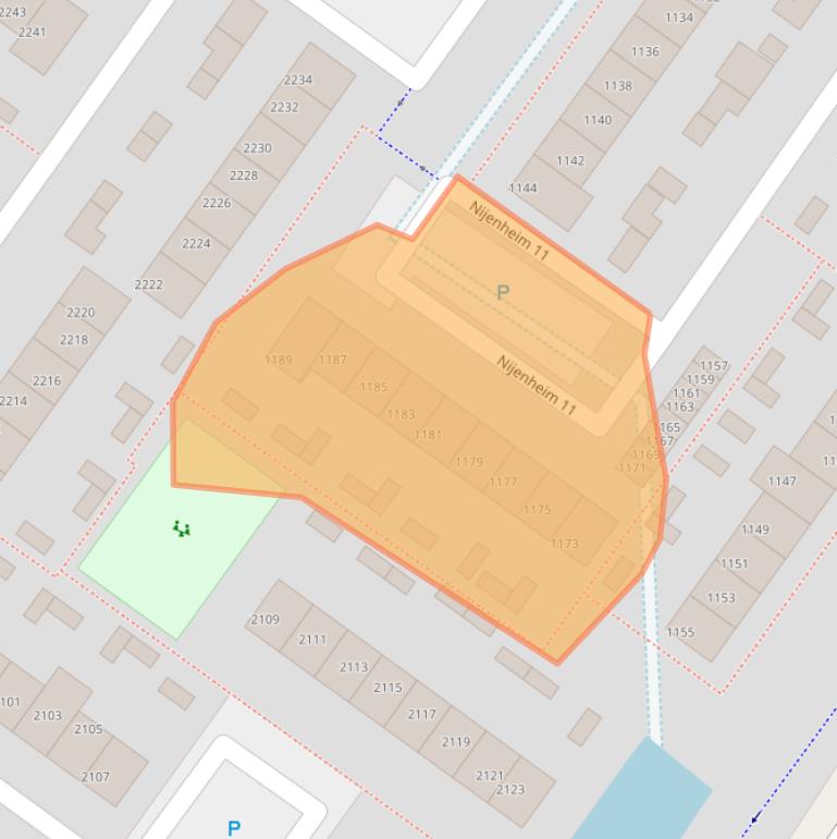 Kaart van postcodegebied 3704AE.