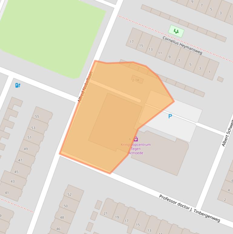 Kaart van postcodegebied 3731LG.