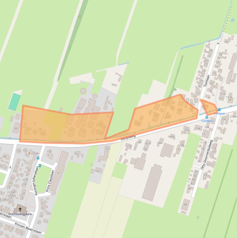 Kaart van postcodegebied 3738CC.