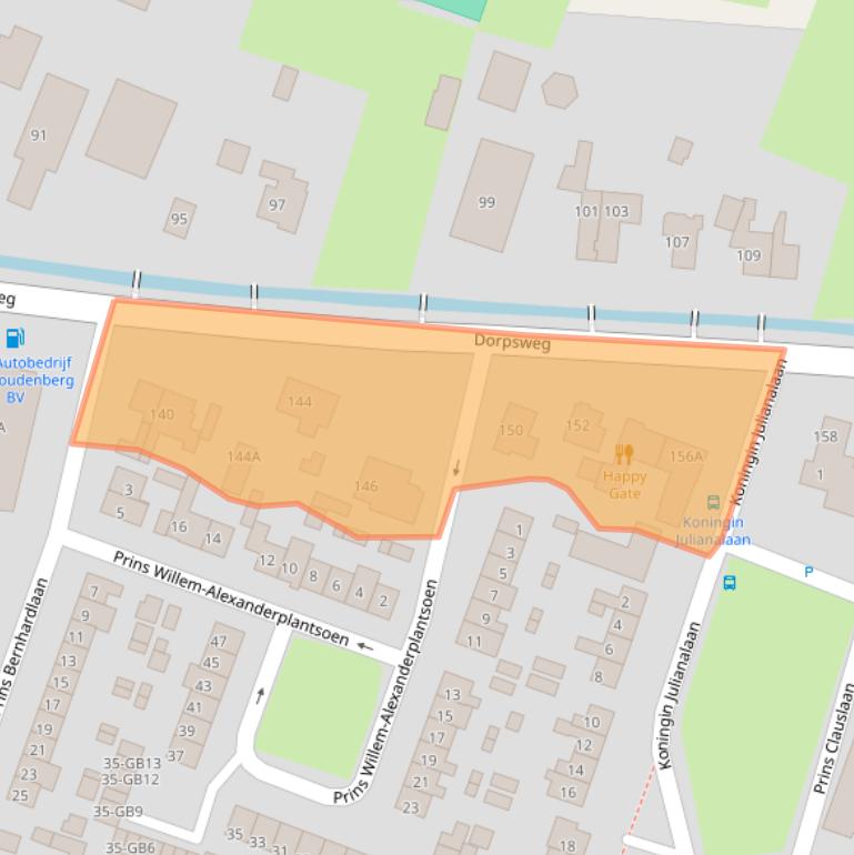 Kaart van postcodegebied 3738CK.