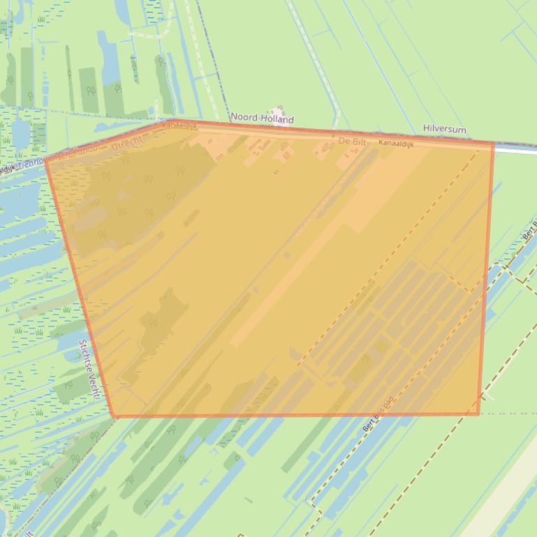 Kaart van postcodegebied 3739ND.