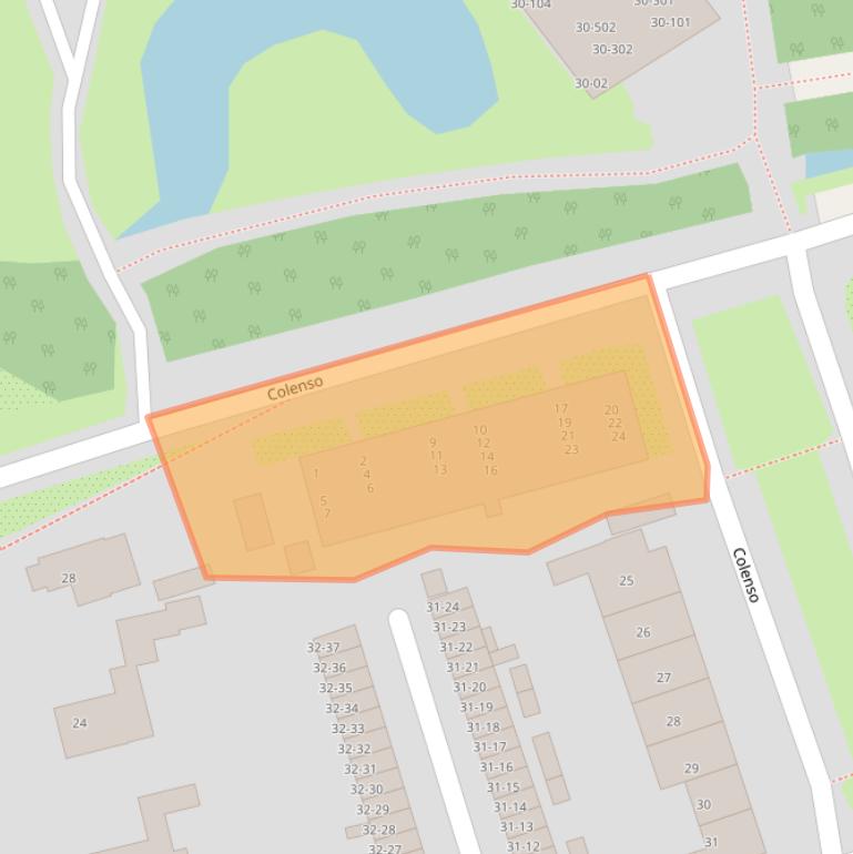 Kaart van postcodegebied 3761GE.