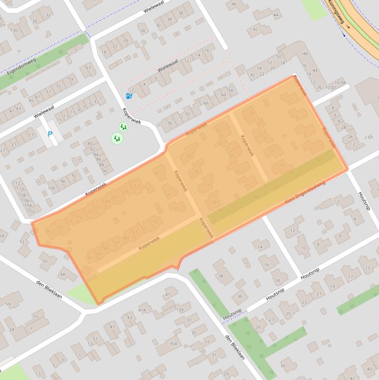 Kaart van postcodegebied 3766AM.