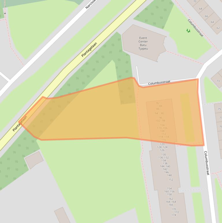 Kaart van postcodegebied 3772KR.