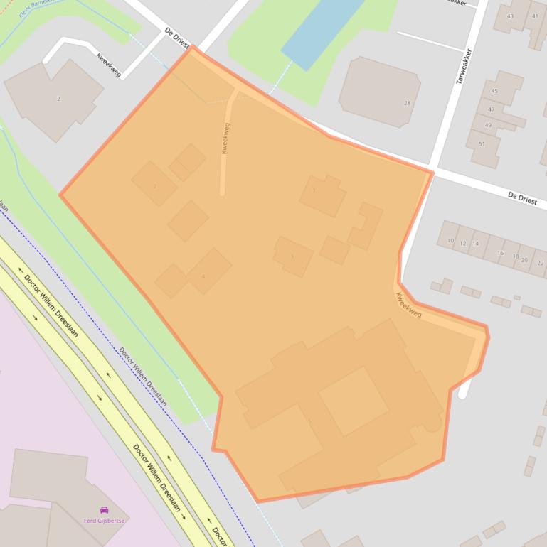 Kaart van postcodegebied 3773BH.