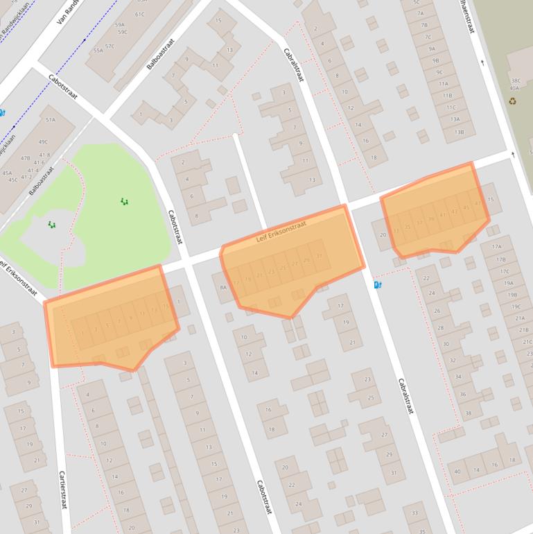 Kaart van postcodegebied 3814WP.